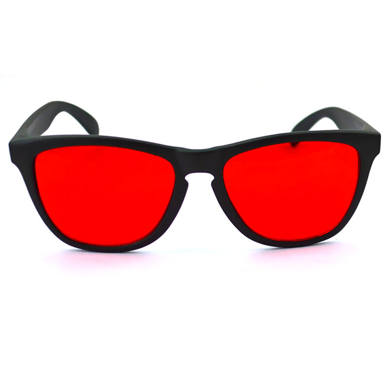 Colore cieco colore montatura debole occhiali arte ingegneria chimica costruzione Design rosso verde colore occhiali debole