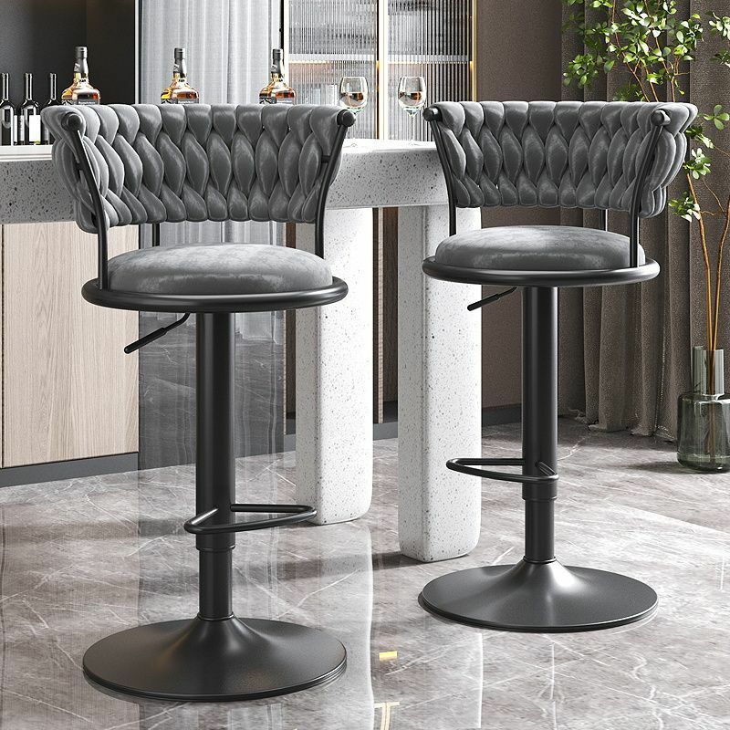 Высокий стул для стойки, барные стулья, современный регулируемый барный стул для вращения барных стульев