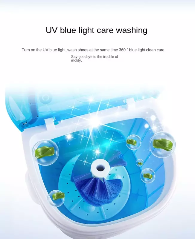 110V/220V automatyczna myjka do butów z suszeniem i szczotkowaniem-Twój najlepszy roztwór do czyszczenia butów