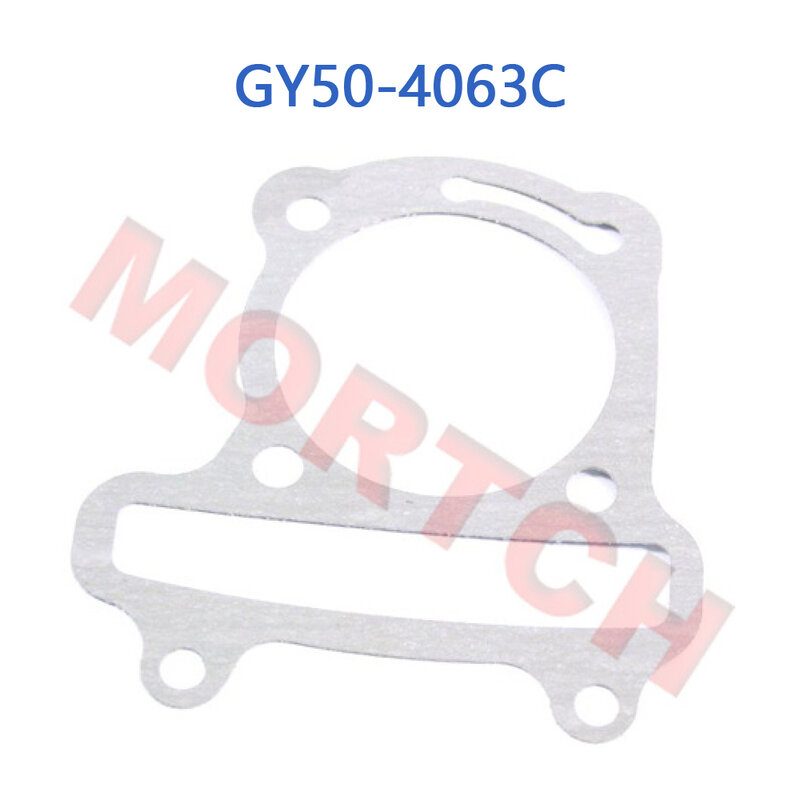 Junta do cilindro para scooter chinês ciclomotor, motor 1P39QMB, GY50-4063C GY6 50cc 4 tempos