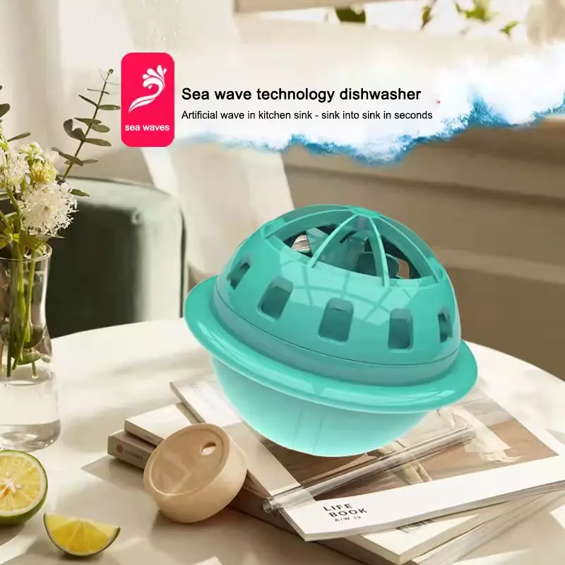 Nowa myjka ultradźwiękowa Mini domowa zmywarka do naczyń z artefaktem do mycia warzyw zlew kuchenny czysta mała zmywarka