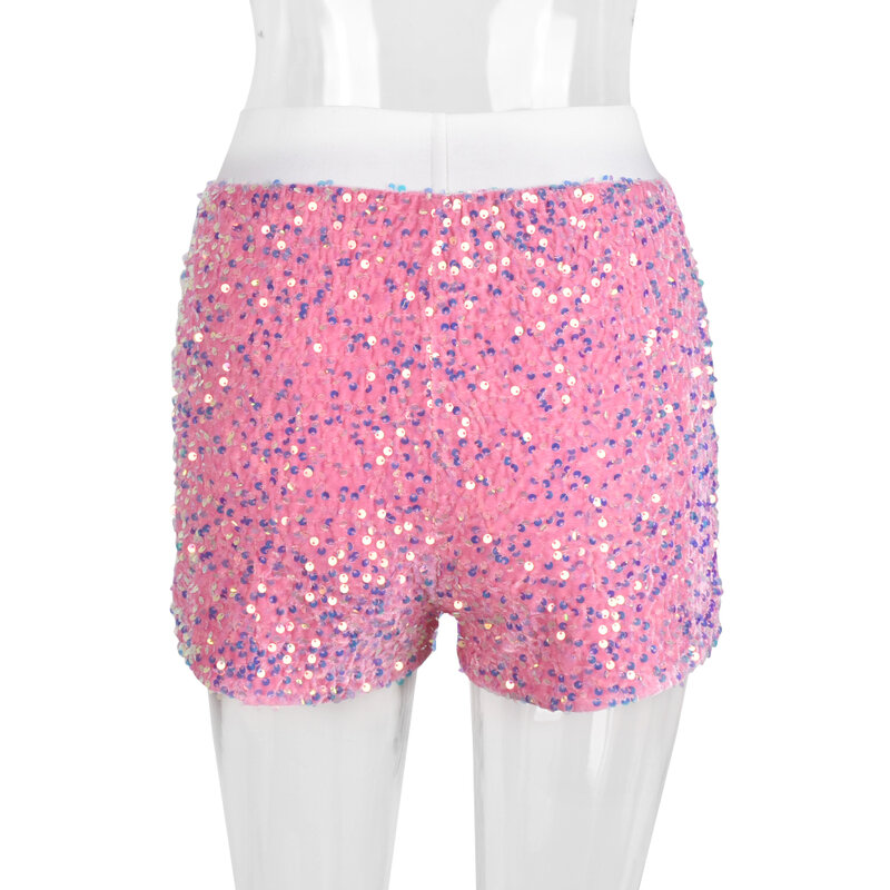 Xiktop-pantalones cortos de motorista para mujer, Shorts sexys de lujo, color rosa, de cintura alta, estilo Harajuku Y2k, para gimnasio, envío gratis