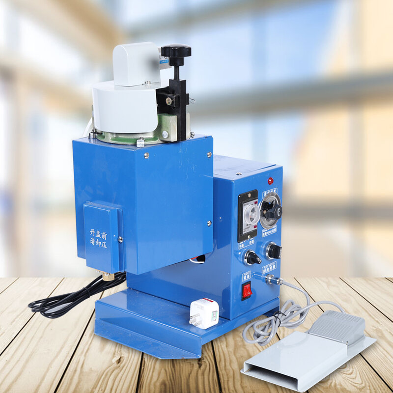 Máquina de pegamento de fusión en caliente, 0-300 °C, dispensador de adhesivo, equipo de herramienta azul para juguetes, Unión X001 900W 110V