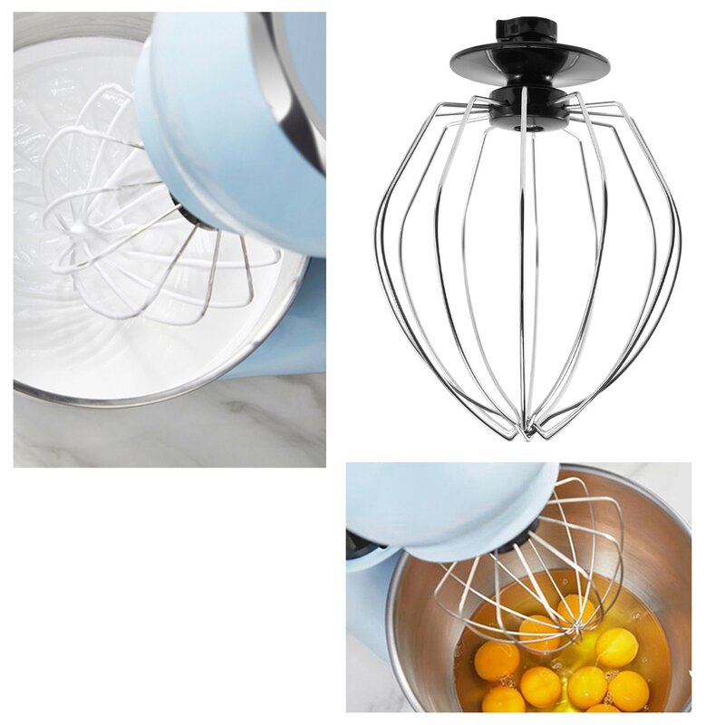 Stainless Steel Balloon Wire Whip Mixer Attachment for EPRO Flour Cake Balloon Whisk Egg Cream Kitchen Tool