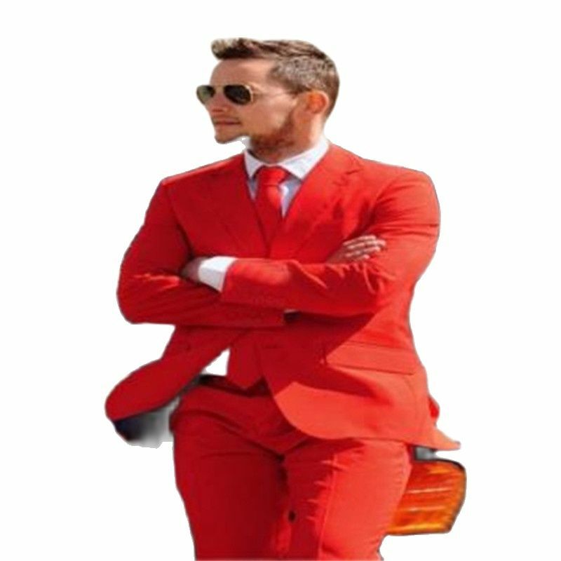Mucielee-Blazer ajustado para hombre, traje de esmoquin barato para hombre, abrigo, pantalones de diseño, trajes (chaqueta + Pantalones)
