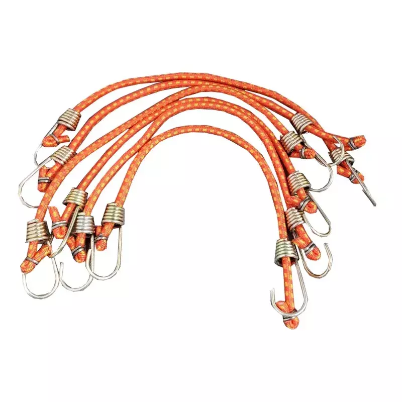 Ozark Trail Rubber Assorted Bungee Cords, 24 Count