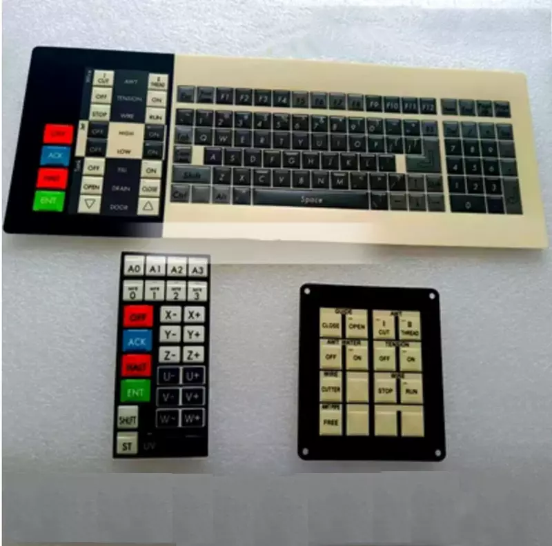 Per Sodick pannello tastiera funzionamento pannello di controllo pulsante pellicola accessorio per il taglio del filo scatola di controllo manuale Film EDM Machine