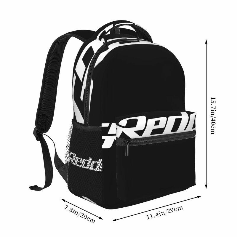 Повседневный Рюкзак с жадным логотипом унисекс, студенческий рюкзак для отдыха, путешествий, компьютера