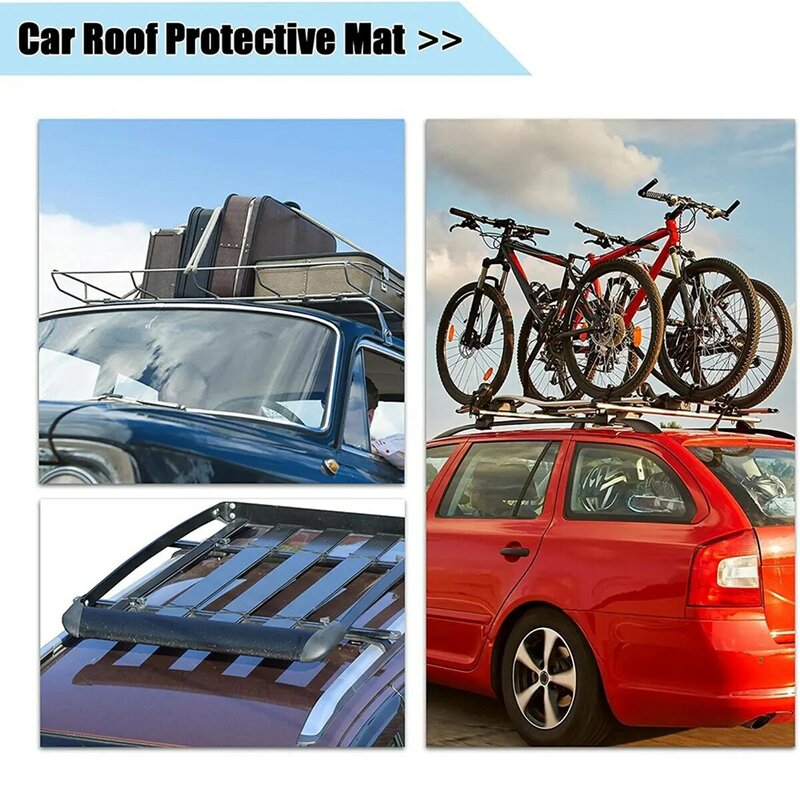 Car Top Roof Rear Trunk SUV Cargo Luggage Baggage Bag Anti-Slip Mat Cushion Padding Foldable Mats Cover, 100X75cm