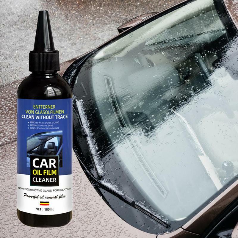 100ML Auto Glass Stripper Oil Film Cleaner Water Spot Remover Car Windshield Cleaner Liquid Window Glass Wiper Oil Film Agent