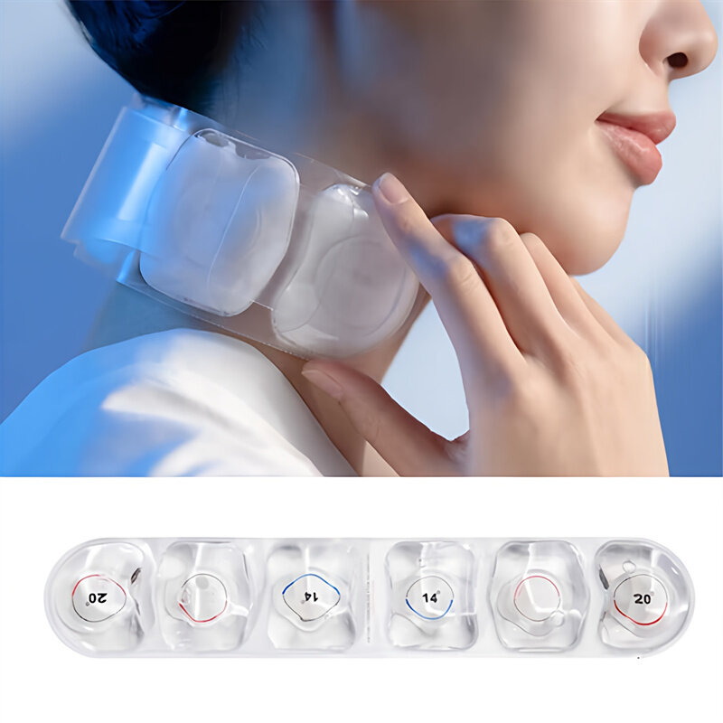 Physical Cooling Hanging Neck White Reduce Heat Stroke Refrigeration Ice Ring Practical Long Lasting Coolness Collar Cooler Tool