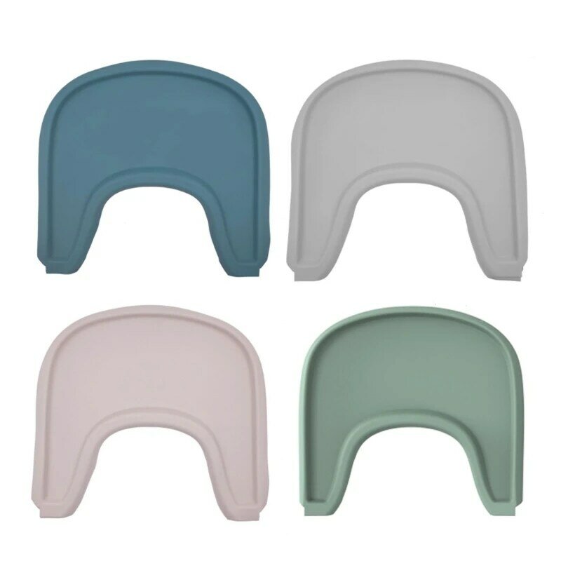 Silicone High Chair Tray Mat Serving Cushion Pad for Stokke Dinning Chairs Y55B