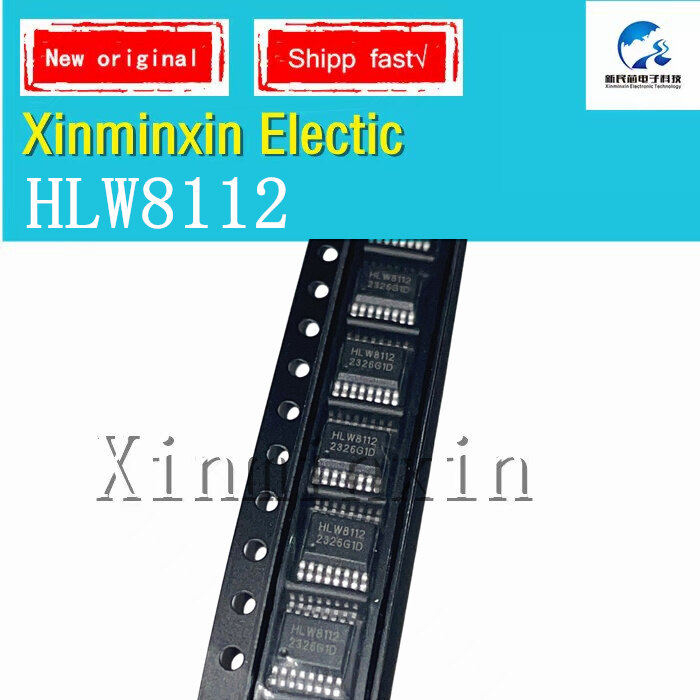 Chip HLW8112 SSOP-16 IC, 100% original, em estoque, 10pcs por lote, novo