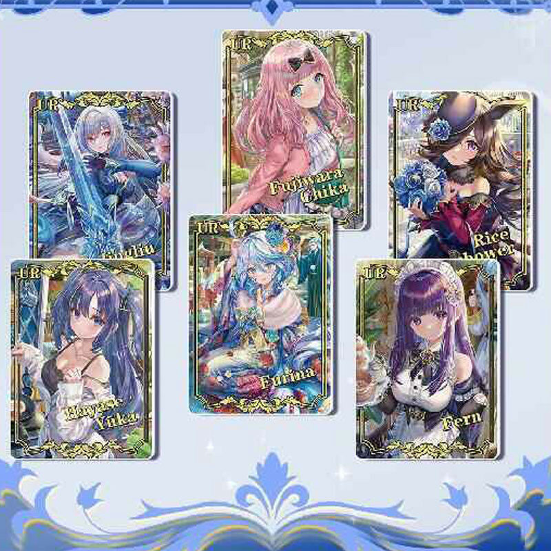 Wholesales Goddess Story Collection Cards Booster Box 2m12 Rare Anime Girls Trading Cards
