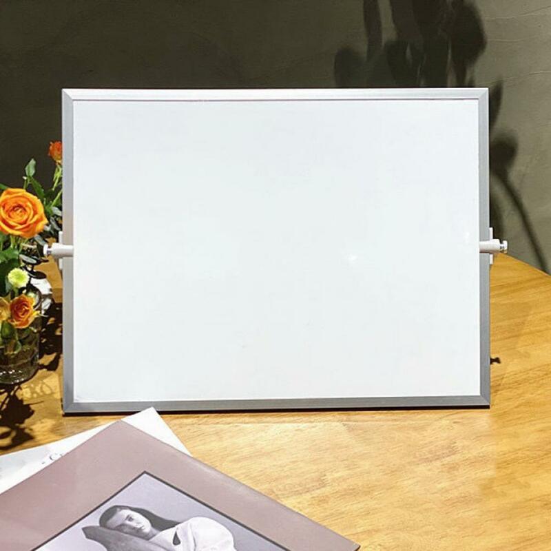 Magnetic Whiteboard Portable Whiteboard with Stand Portable Double-sided Magnetic Desktop Whiteboard Ideal for Home Office