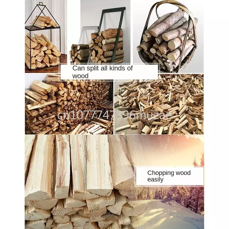 Broca divisora de madera para el hogar, herramientas de carpintería de 6,5 CM, broca de cono, broca dividida para leña pequeña