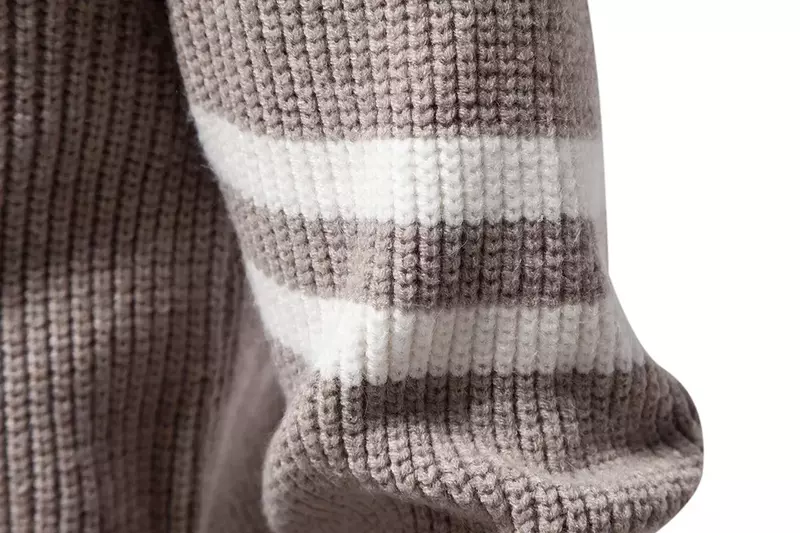 남성용 라운드 넥 두꺼운 솔리드 니트 풀오버, 하이 퀄리티 캐주얼, 일본 오리지널, 럭셔리 스웨터, 2023 신상