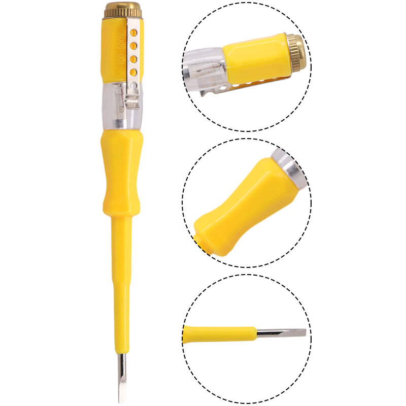 B07 Woord Schroevendraaier Test Pen Drukindicator Test Pen Tester Schroevendraaier 100-500V Neon Licht Niet-Contact Isolatie Test Pen Pen