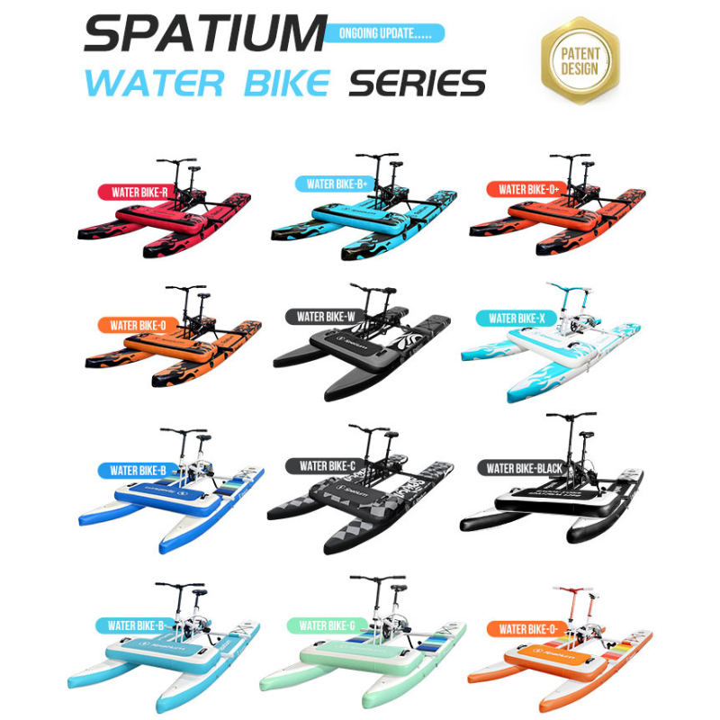 Spatium-Vélo Aquatique Gonflable de Haute Qualité, Bicyclette pour Lac et Plage