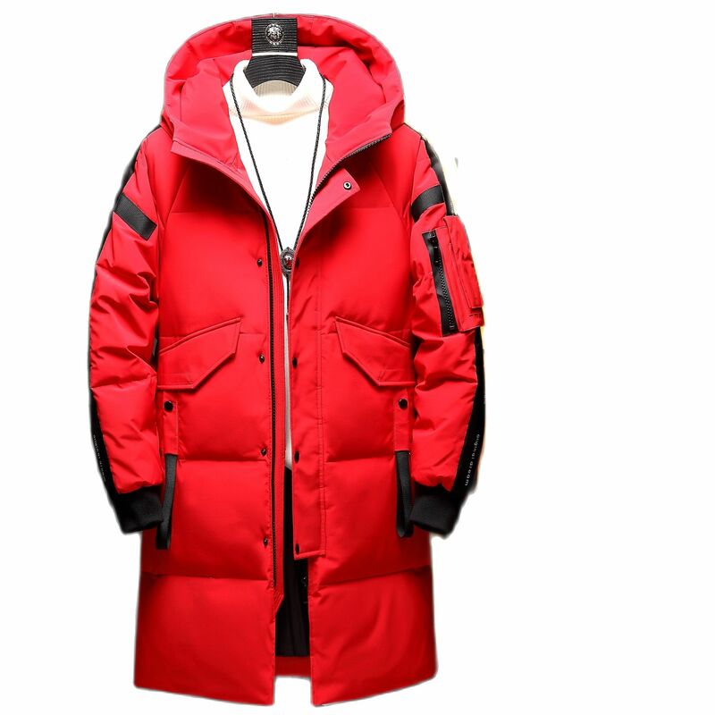 E-commerce-Chaqueta con capucha para hombre y mujer, chaqueta de plumón de estilo coreano, moda para adolescentes, B247, 1966-P190, 2022