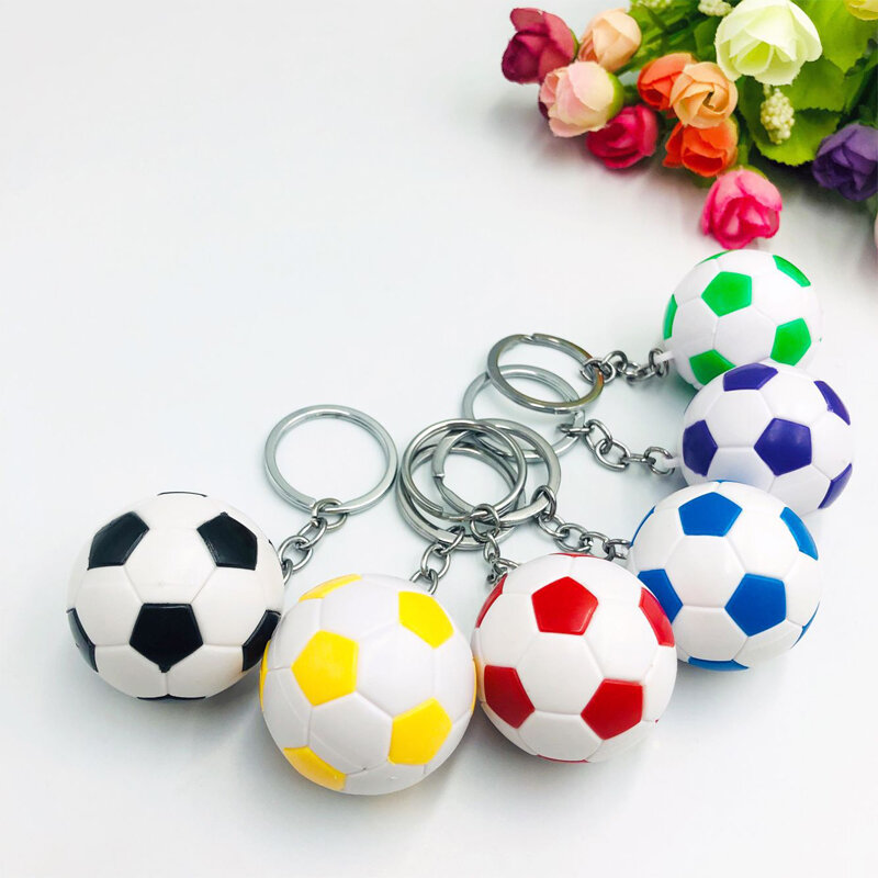 Simulatie Mini Voetbal Sleutelhanger Hanger Officiële Bal Souvenir Activiteit Gift Creative Gift Opknoping Ornamenten Voor Fans