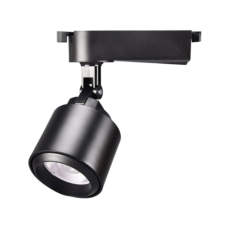 Dimmable LED track light guide rail spotlight foldable suitable for engineering lights in shopping malls and commercial building