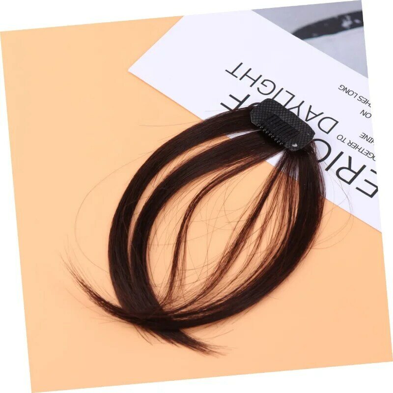 hair flow, front bangs, one piece, middle bangs, front hair bangs, female clip hair tassel clip air bangs