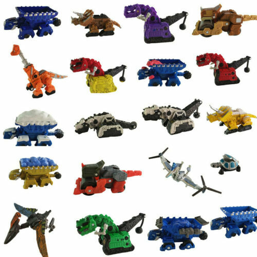 Dinotrux dinozaur ciężarówka wymienny dinozaur zabawki samochód Mini modele nowe prezenty dla dzieci zabawki modele dinozaurów Mini zabawki dla dzieci