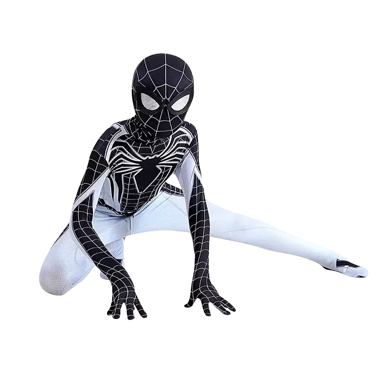 Negative Zone Spiderman Costume Superhero Spider Man Cosplay Bodysuit for Kids Zentai Halloween Spider Man Cosplay Jumpsuit