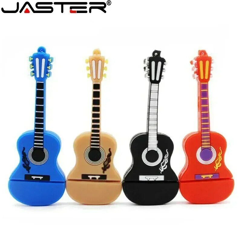 JASTER Cartoon 64GB nette Musical instrument Gitarre violine Wasserdichte USB-Sticks 8GB-Stick 16GB USB 2,0 32GB Usb stick