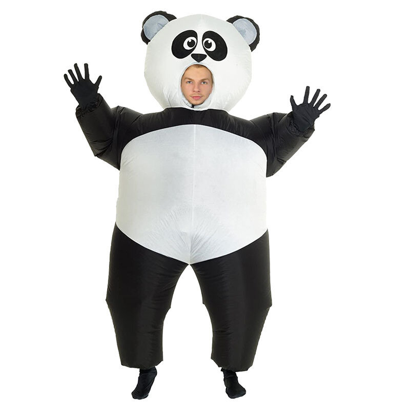Adult Funny New Panda Inflatable Costume Party Activity Outdoor Entertainment Stage Performance Halloween Props for 160 To190cm