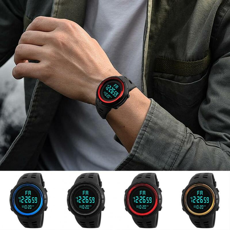 Led Digitaal Horloge Elektronica Waterdichte Datum En Dag Tijd Display Sporthorloges Jongen Meisje Elektronische Klok Smart Watch