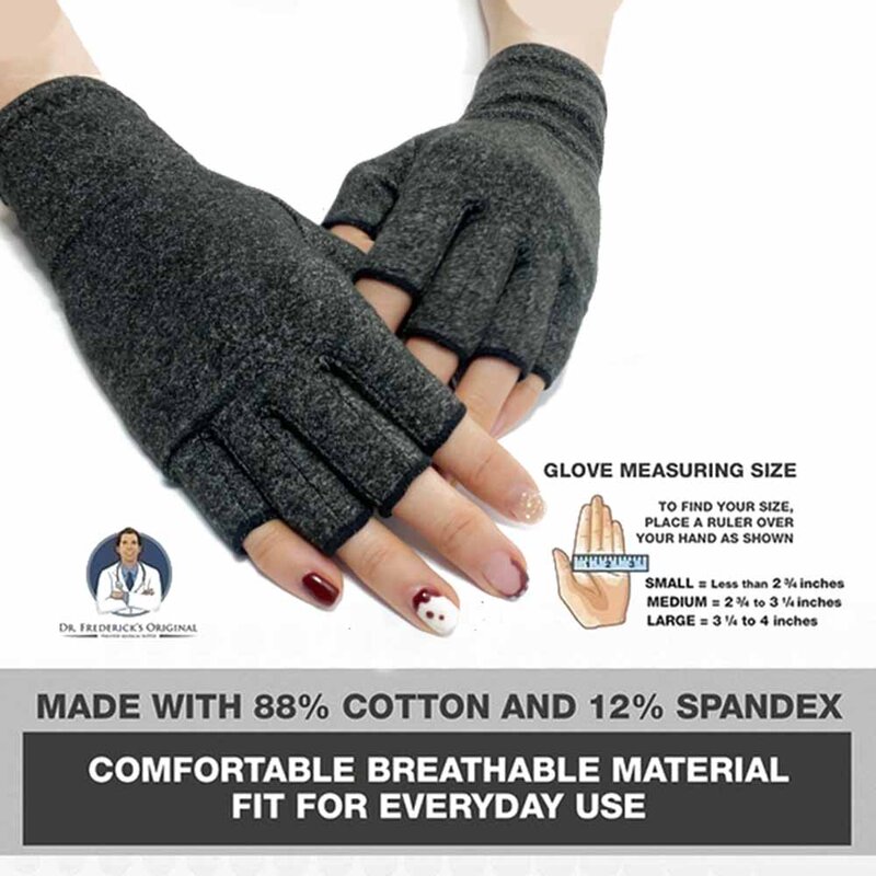 1คู่ถุงมือข้ออักเสบ Touch หน้าจอ Anti Arthritis Therapy ถุงมือและ Ache ปวดบรรเทาร่วมฤดูหนาว Warm