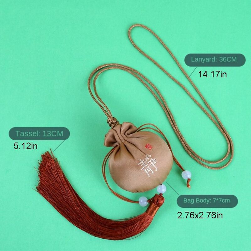 Tassel Women Sachet Fashion Small Pouch Bedroom Decoration Jewelry Packaging Car Hanging Graduation Gift Coin Purse Girl