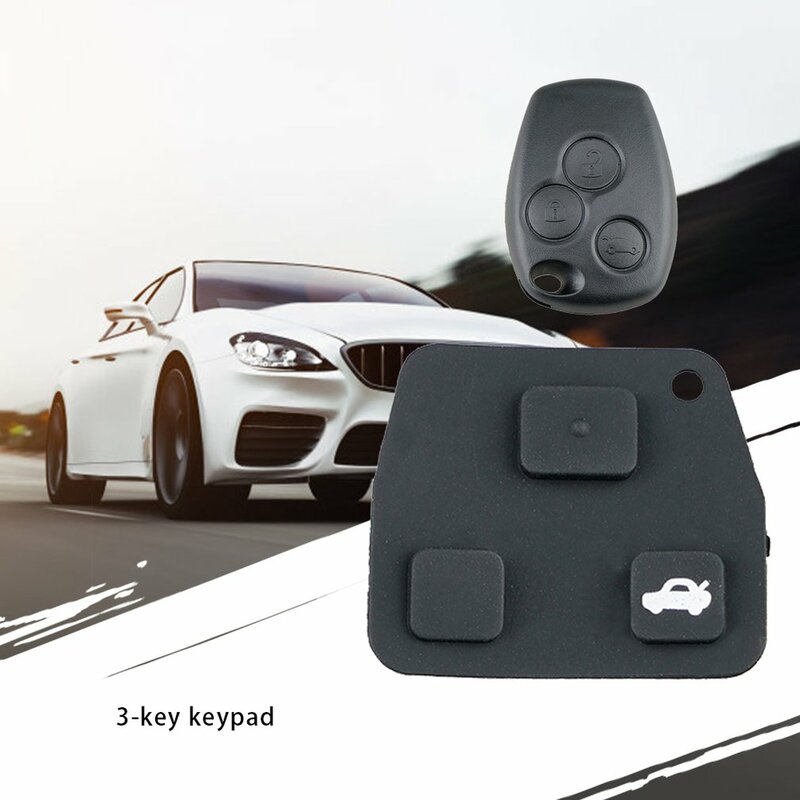 Mini Remote Key Case für Toyota Rubber Pad für 2 oder 3 Tasten Key Fob Case Yaris Corolla Avensis Reparatur