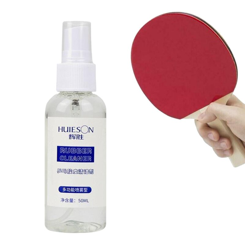 Professional Table Tennis Racket Bats Cleaning Agent Cleaner for -Ping P0ng 50ml
