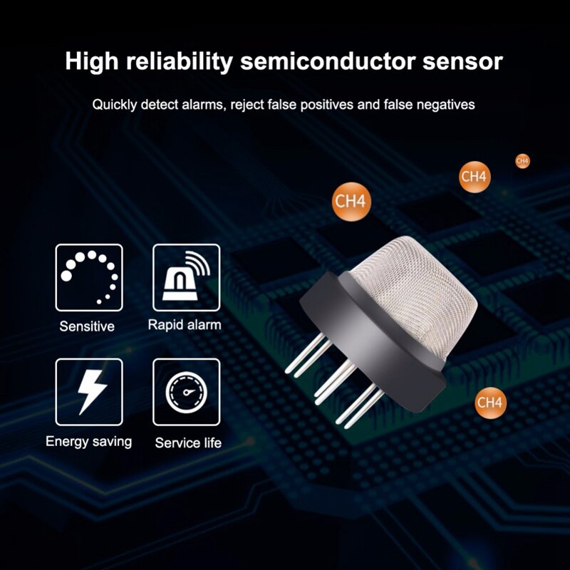 Gaslek Detector Analysator Koolmonoxide Sensor Lcd Digitaal Displayer Aardgas 2 In 1 Alarmsysteem