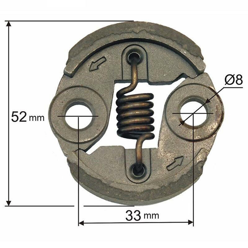 Heavy Duty Clutch for 23cc 26cc 32cc 34cc Brush Cutters & Hedge Trimmers