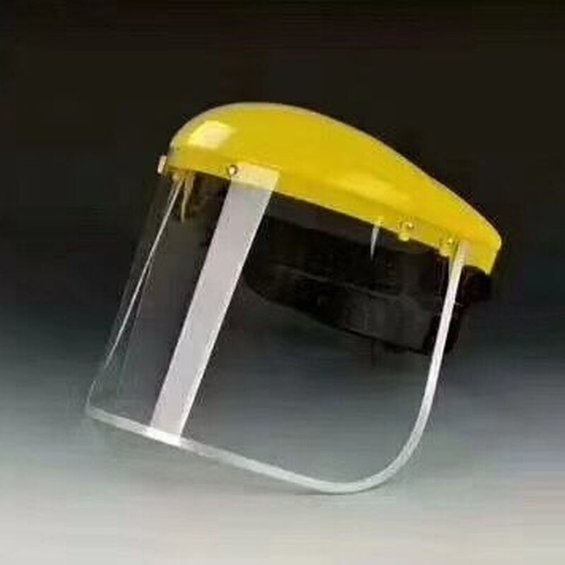Multipurpose Transparante Verwijderbare Veiligheid Beschermende Gezicht Shield Clear Head-Mounted Gezicht Eye Shield Screen Slijpen