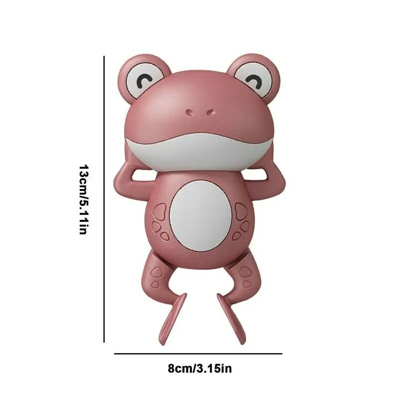 3 Colors Frog Baby Bath Toys For Toddlers Infant Newborn Baby Clockwork Bath Backstroke Frog Toy Kids Gifts Swimming Water Toy
