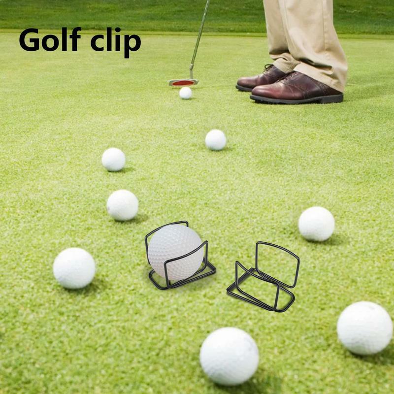 Golf Putter Holder Golf Bag Clip Fixed Golf Clubs Buckle Ball Training Aids Outdoor Sports Game Accessories Swing Trainer