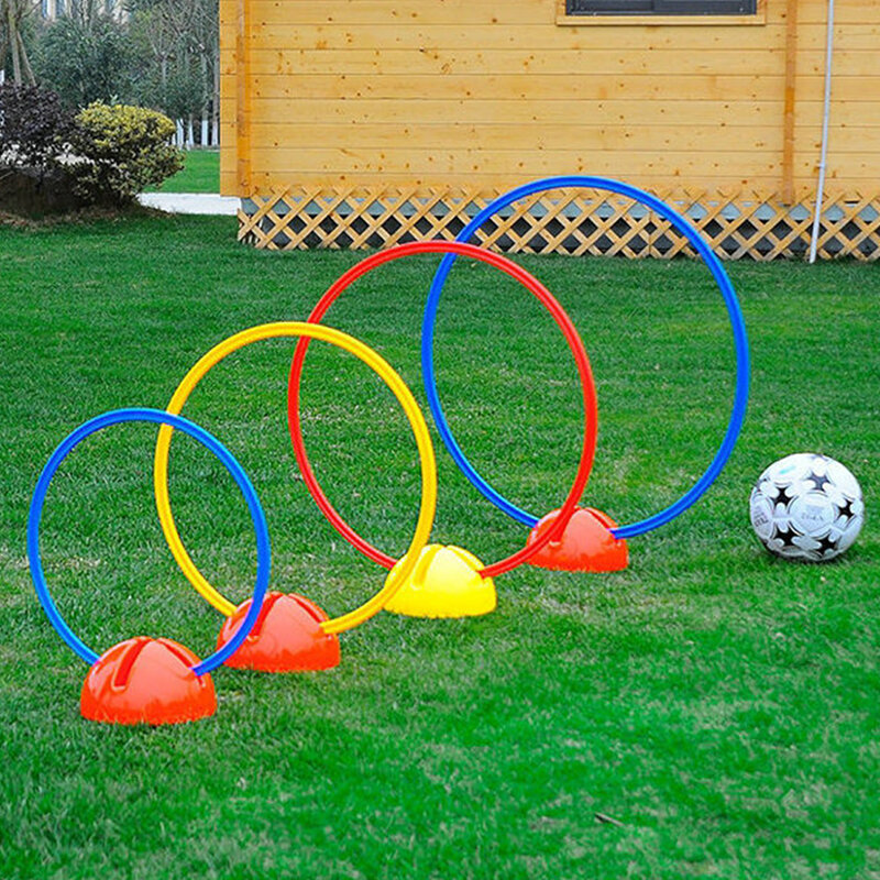 1Pcs Water Injection Base Football Door Pole Flag Logo Bar Training Equipment Sign Obstacle Marker Rod