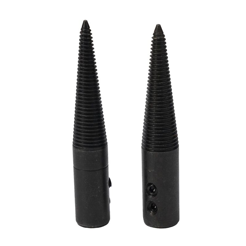 2pcs/Set 8mm Polishing Spindle Left Right Pigtail Tapered Nose Buffing Wheels Abrasive Tools Connector Grinding Rod