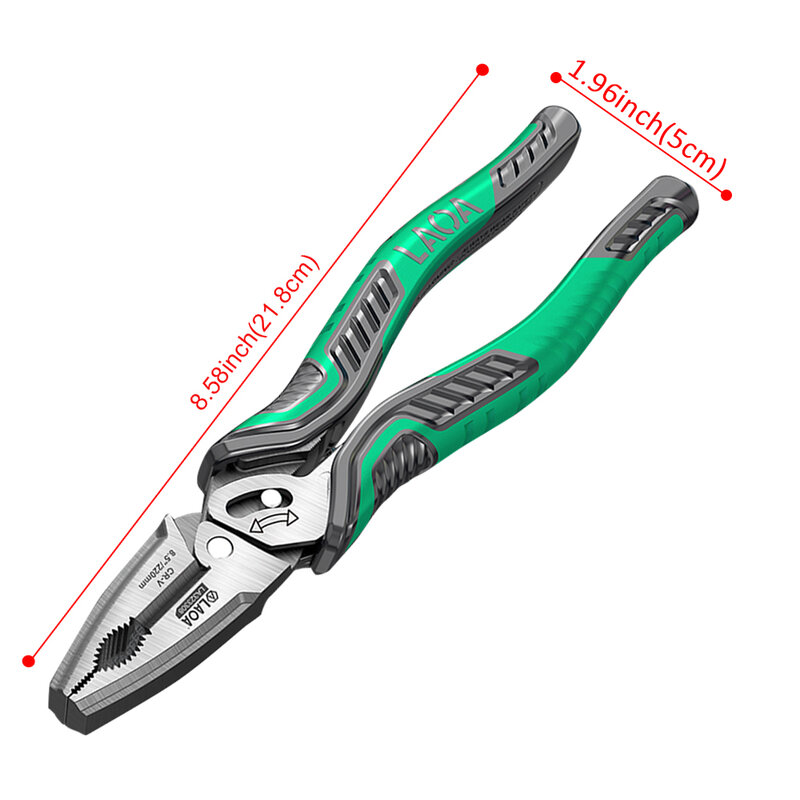 Multiaxis Electric Wire Stripper Effortless Electrical Disconnect Pliers Hand Tools Multifunctional Crimping Pliers Cable LAOA