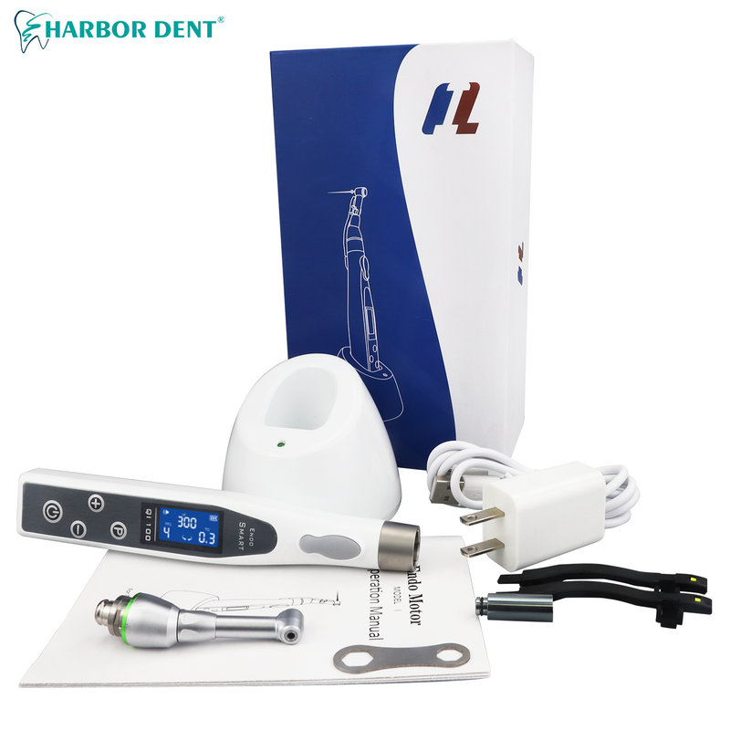 EndoMotor 16:1 Dental Reduction Equipment Wireless Endo With LED Light Imported Motor Root Canal Instrument Dentist Tips