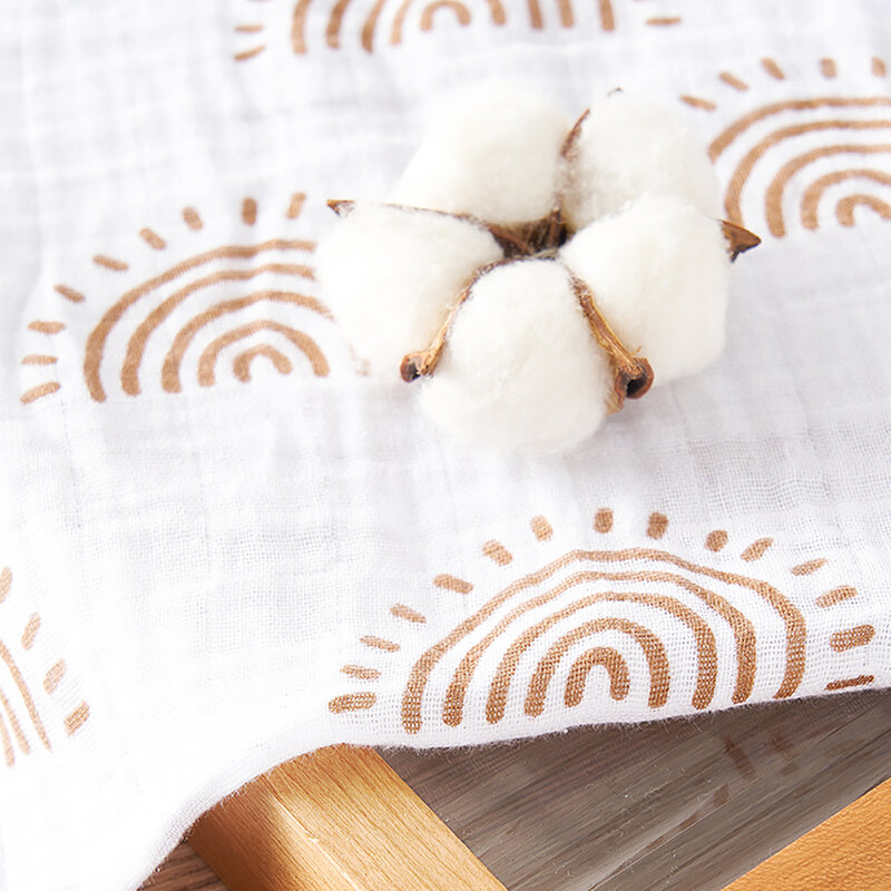 Kangobaby # My Soft Life #4 шт. в комплекте, всесезонное многофункциональное детское муслиновое одеяло, одеяло для младенцев