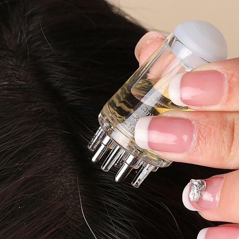 Scalp Applicator Liquid Comb Portable Mini Massage Comb Oil Liquid Guiding Massager Anti Hair Loss Scalp Care Tools