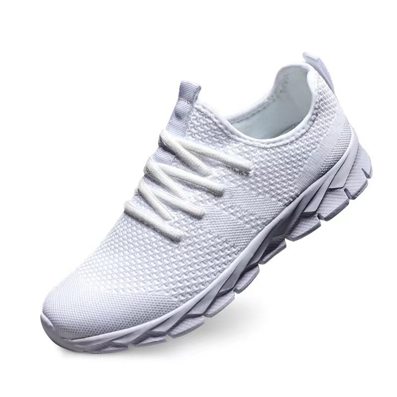Zapatillas deportivas de tejido volador para hombre, calzado informal, cómodo, ligero y transpirable para correr al aire libre