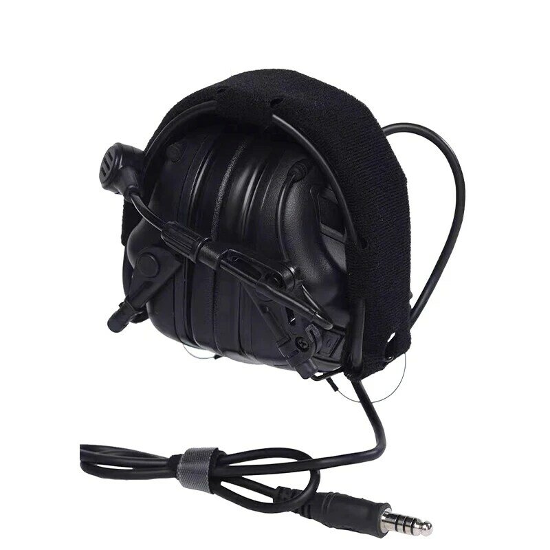 EARMOR Shooting Tactical Headset M32-Mark3 MilPro Military Standard MIL-STD-416 Electronic Communications Hearing Protector