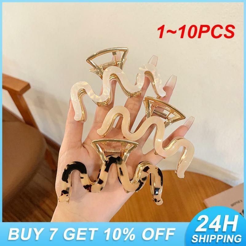 1~10PCS Beautifully Metal Hairpin Easy To Use Fashionable Womens Hair Accessories Fashionable Must Have Classic